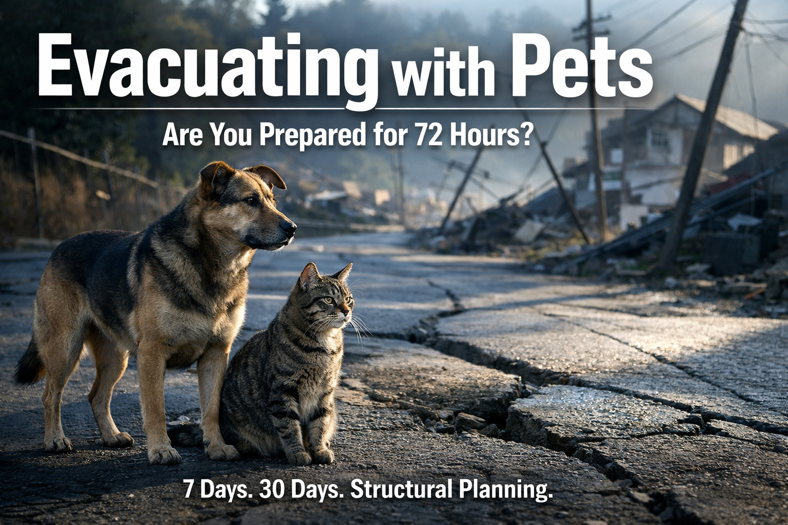 災害時のペット避難…同行避難の現実と避難所問題を構造整理